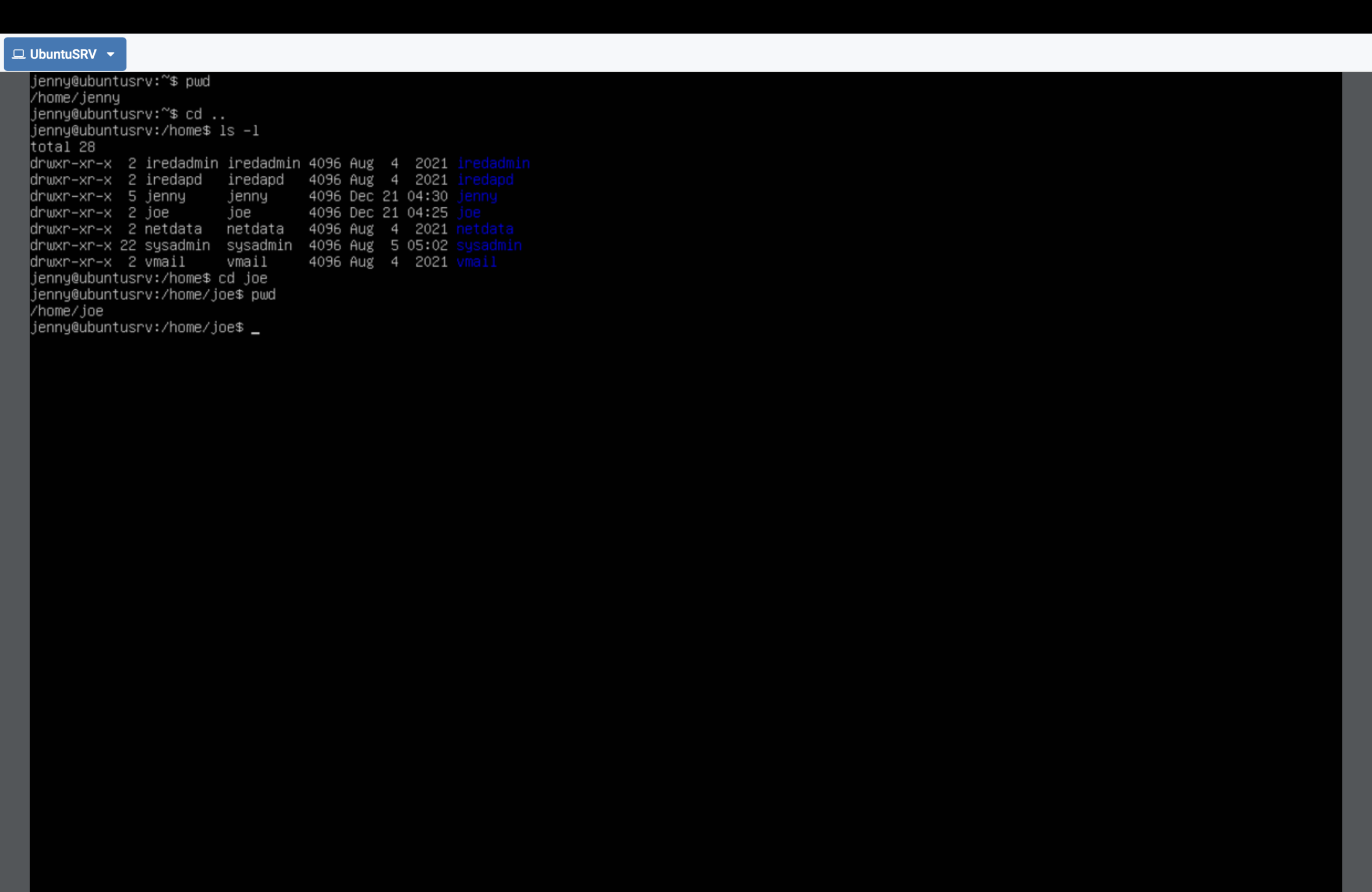 Hardened directory permissions with chmod
